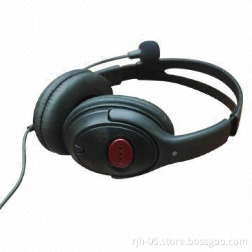 Wired Stereo Headset with Noise-cancelling Feature